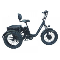 Электровелосипед фэтбайк алюминиевый трехколесный 20" 750W 48V15AH Электровелосипед фэтбайк алюминиевый трехколесный 20" 750W 48V15AH