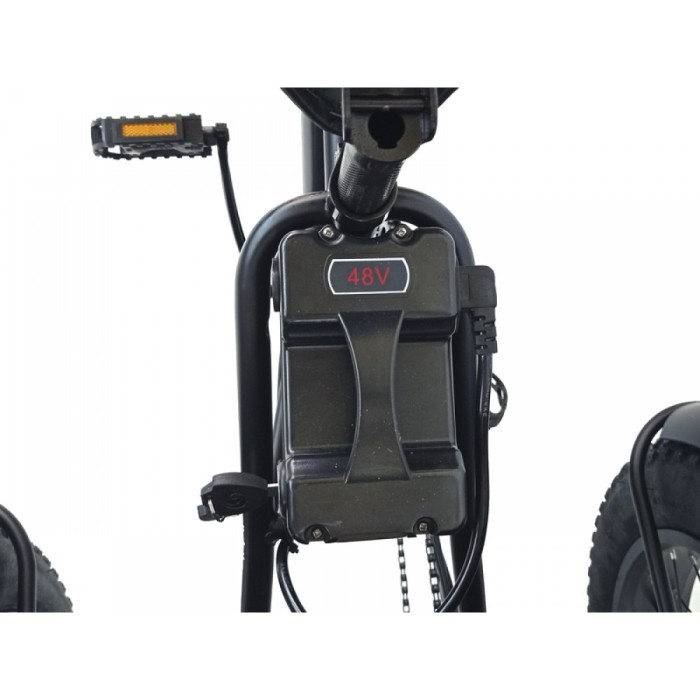 Электровелосипед фэтбайк стальной трехколесный 20" 750w 48V18AH