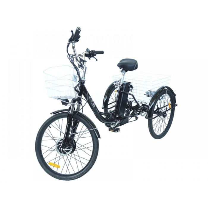Электровелосипед дорожный трехколесный 24" 500W 48V15AH (new)