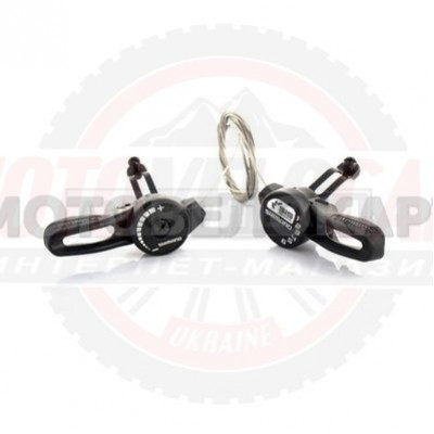 Переключатели скоростей велосипедные манетки  SHIMANO #SL-TZ20 (6 скоростей)  