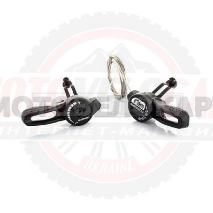 Переключатели скоростей велосипедные манетки  SHIMANO #SL-TZ20 (6 скоростей)  