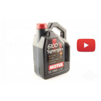 Масло   автомобильное, 4л   (синтетика, 10W-40, 6100 Synergie+)   MOTUL   (#101491), шт