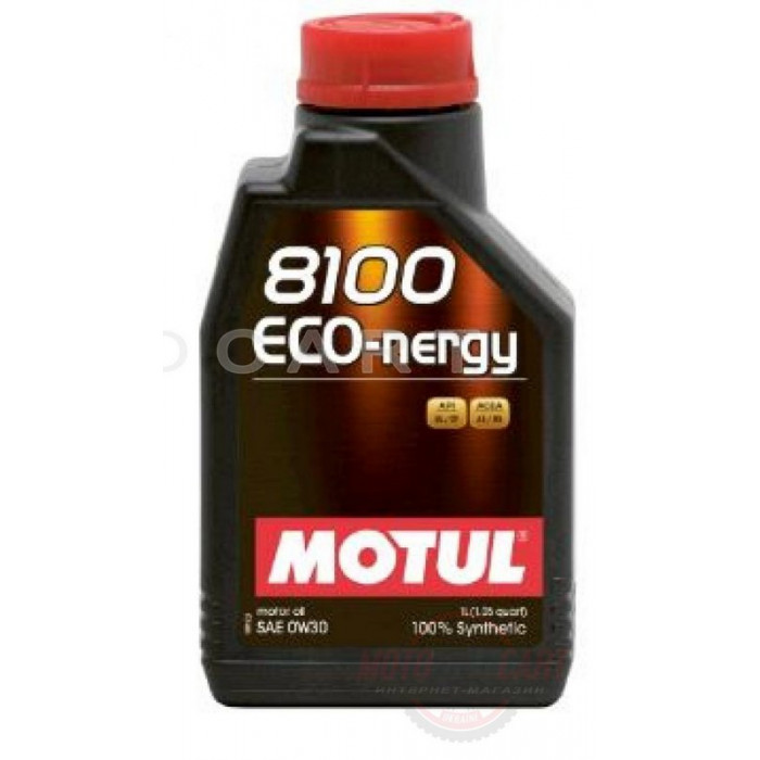 Масло автомобильное, 1л   (синтетика, 0W-30, 8100 ECO-NERG)   MOTUL   (#102793), шт