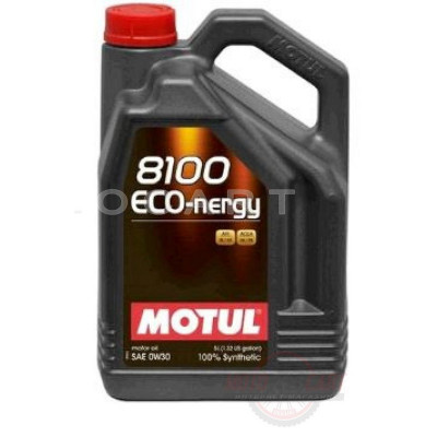 Масло автомобильное, 5л (синтетика, 0W-30, 8100 ECO-NERG) MOTUL (#102794), шт Масло автомобильное, 5л (синтетика, 0W-30, 8100 ECO-NERG) MOTUL (#102794), шт