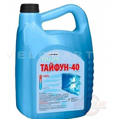 Охлаждающая жидкость   -40C, 5л   ПЭ кан (тосол, ТАЙФУН)   МФК   (#GRS), шт