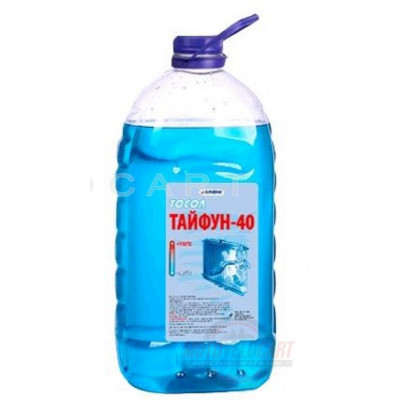 Охлаждающая жидкость   -40C, 1л   ПЭТ кан (тосол, ТАЙФУН)   МФК   (#GRS), шт