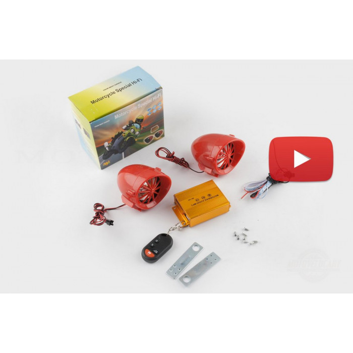 Аудиосистема   (3.5, красная, подсветка, сигн., МР3/FM/SD/USB, ПДУ, разъем ППДУ 3K)   BEST CHOICE(mod.2), шт
