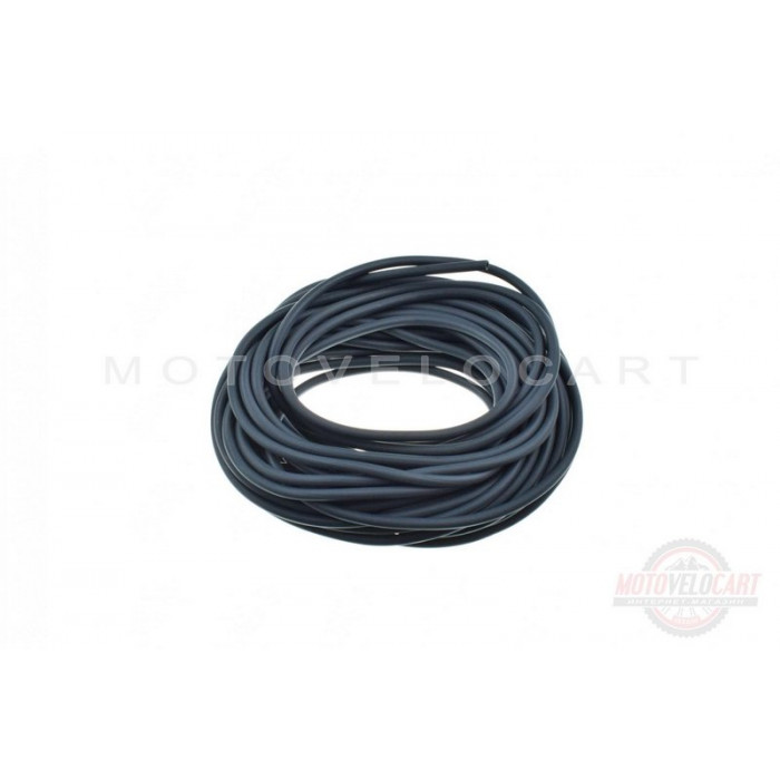 Шланг топливный ?4mm 20м   (черный, силикон)   MZK, шт