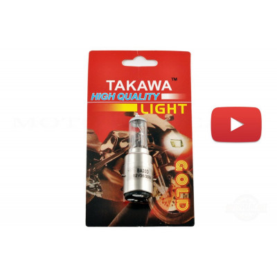 Лампа BA20D (2 уса) 12V 35W/35W (белая, высокая) (блистер) TAKAWA, шт Лампа BA20D (2 уса) 12V 35W/35W (белая, высокая) (блистер) TAKAWA, шт