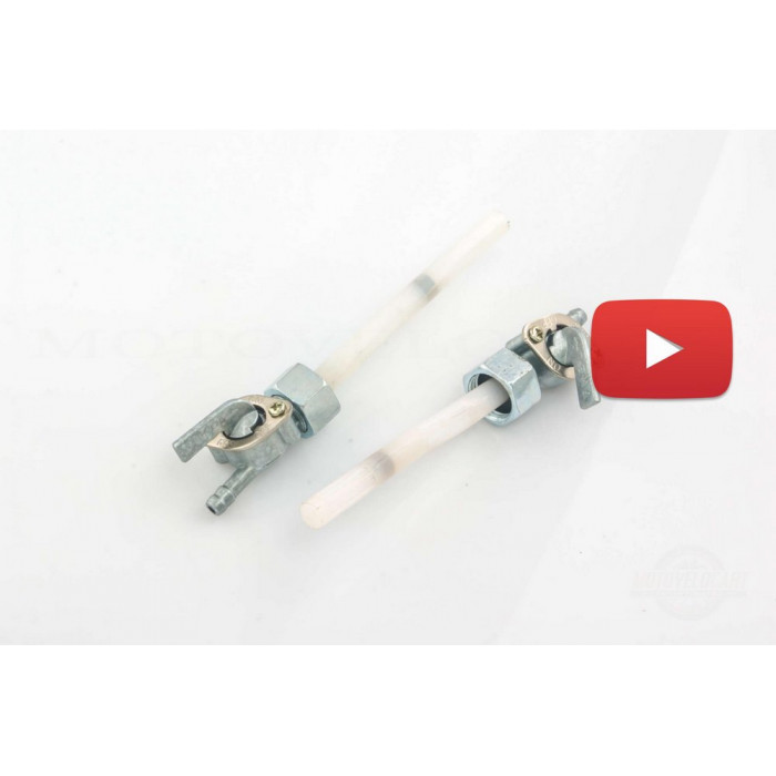 Кран топливный   Alpha   (гайка ?14mm, штуцер 180*)   JS, шт