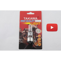 Лампа BA20D (2 уса) 12V 18W/18W (белая) (блистер) TAKAWA (mod:A), шт Лампа BA20D (2 уса) 12V 18W/18W (белая) (блистер) TAKAWA (mod:A), шт