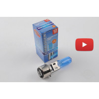 Лампа BA20D (2 уса) 12V 18W/18W (супер белая) BEST (mod:A), шт Лампа BA20D (2 уса) 12V 18W/18W (супер белая) BEST (mod:A), шт
