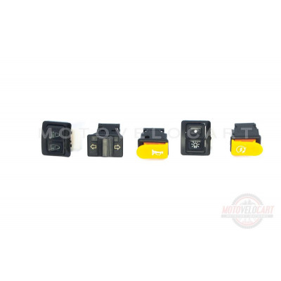 Кнопки руля (набор) Honda DIO AF18, TACT AF16 ZUNA Кнопки руля (набор) Honda DIO AF18, TACT AF16 ZUNA