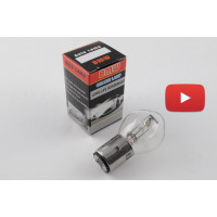 Лампа BA20D (2 уса)   12V 35W/35W   (груша)   BMW, шт