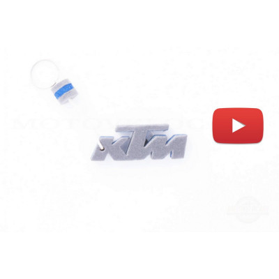 Брелок каучук   (серо-синий)   KTM   AS, шт