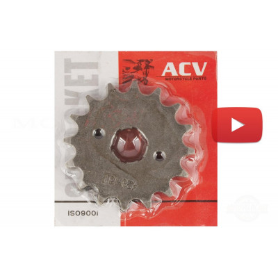 Звезда трансмиссии (передняя)   Zongshen ZS250-5   428-16T   (сталь 20)   ACV, шт
