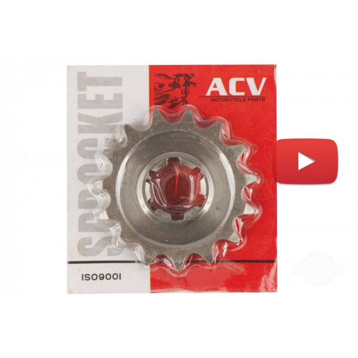 Звезда трансмиссии (передняя)   ВОСХОД   428-15T   (сталь 20)   ACV, шт