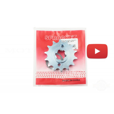 Звезда трансмиссии (передняя)   Zongshen ZS125J   428-14T   X-SPROCKET, шт