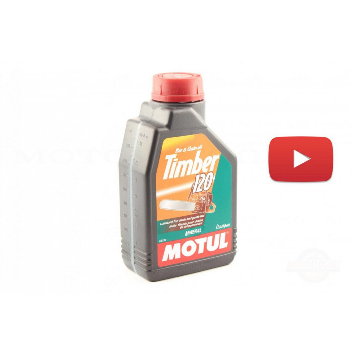 Масло   1л   (минеральное, для смазки цепей бензоинструмента, Timber 120)   MOTUL   (#102792), шт