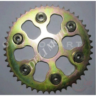Звезда трансмиссии (задняя) X-CROSS 428-48T (PCD=6*136mm, HUB=45mm, Bushing D24хL18хd9) (GOOD) ST, шт Звезда трансмиссии (задняя) X-CROSS 428-48T (PCD=6*136mm, HUB=45mm, Bushing D24хL18хd9) (GOOD) ST, шт