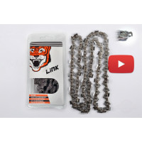Цепь пильная 3/8, 1,3mm, 56зв, RS, под шину 16 (40см) для Partner 350-401 LINK, шт Цепь пильная 3/8, 1,3mm, 56зв, RS, под шину 16 (40см) для Partner 350-401 LINK, шт