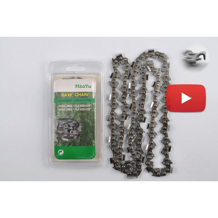 Цепь пильная 3/8, 1,3mm, 56зв, серп, под шину 16 (40см) для Partner 350-401 HAOYU, шт