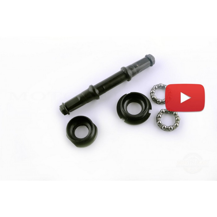 Каретка велосипедная разборная   (квадрат)   (L-127mm)   (СПОРТ)   YAT, компл.