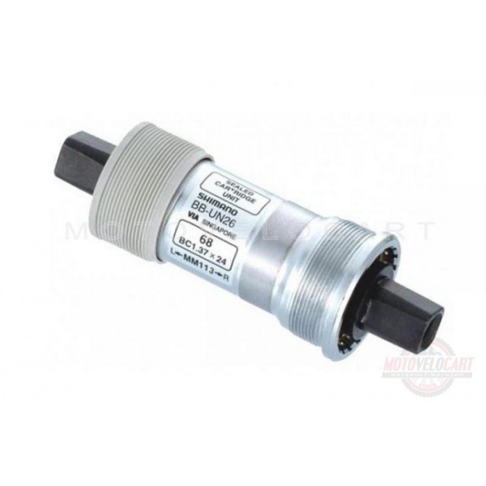 Каретка велосипедная неразборная   (квадрат)   (L-127.5mm)   YAT, шт