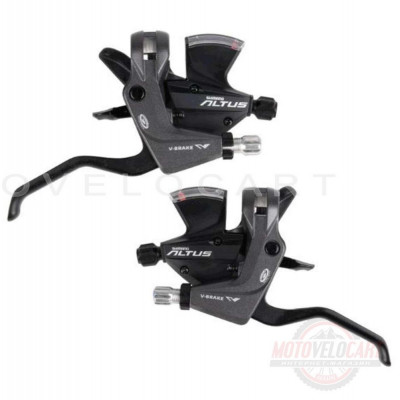 Моноблок переключения скоростей велосипеда   (L-3, R-9 скоростей)   Shimano Altus ST-M370   KL, пара