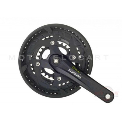 Звезды велосипедные (передние)   22/32/44T   (L-175mm, OCTALINK, черный)   Shimano Alivio FC-T4010   KL, компл.