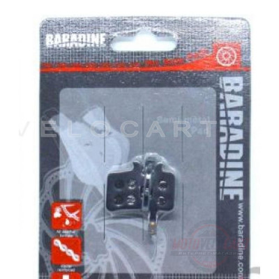 Колодки тормозные велосипедные (дисковые) Baradine DS-11+SP-11 KL, компл. Колодки тормозные велосипедные (дисковые) Baradine DS-11+SP-11 KL, компл.
