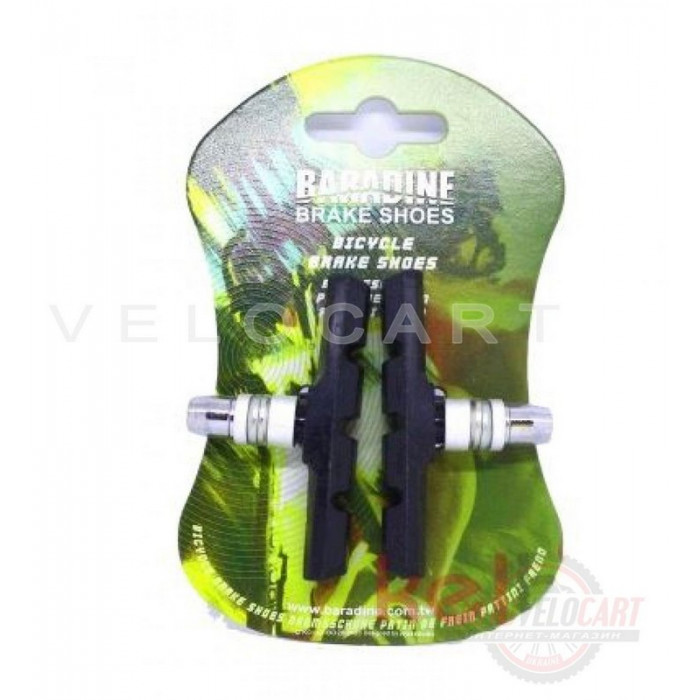 Колодки тормозные велосипедные (ободные, V-brake)   Baradine   MTB-947V   KL, компл.