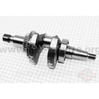 Коленвал м/б 177F (9Hp) (под шлицы, ?25mm) (c шестернями и подшипником) ST, шт Коленвал м/б 177F (9Hp) (под шлицы, ?25mm) (c шестернями и подшипником) ST, шт