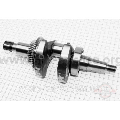 Коленвал м/б   177F   (9Hp)   (под шлицы, ?25mm)   (c шестернями и подшипником)   ST, шт