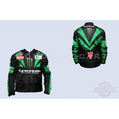 Мотокуртка текстиль   (size:XL, "MONSTER ENERGY")   "KAWASAKI"