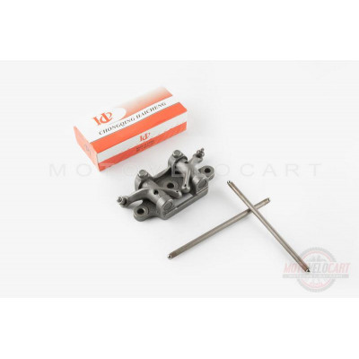 Коромысло клапанов (рокер) 4T CG125/150 (пара) (+штанги) "IDE"