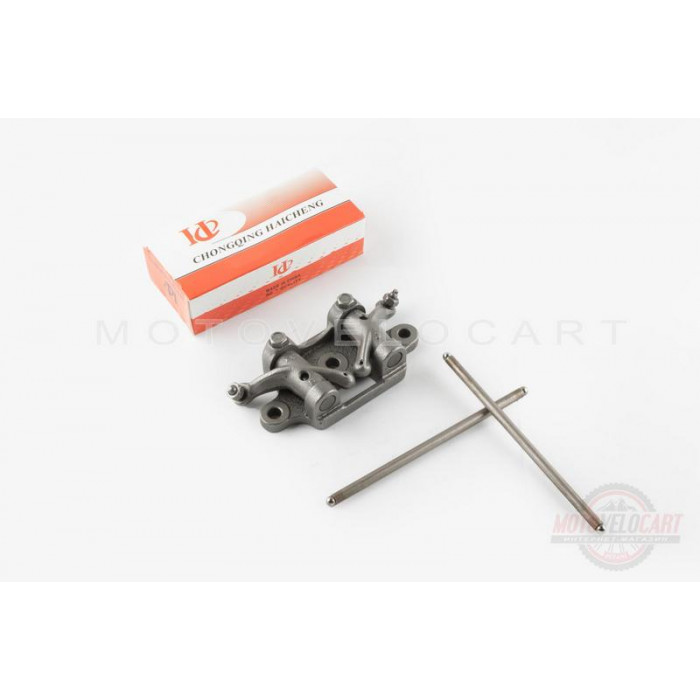 Коромысло клапанов (рокер) 4T CG125/150 (пара) (+штанги) "IDE"
