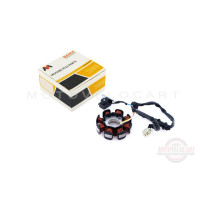 Статор генератора Honda DIO ZX (8 катушек) MANLE, шт Статор генератора Honda DIO ZX (8 катушек) MANLE, шт