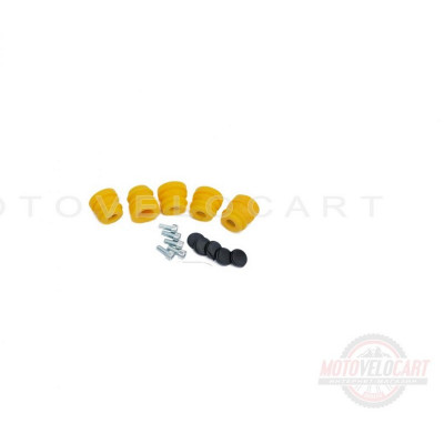 Демпферные резинки б/п   для Goodluck GL5200   (5шт)   (желтые, полный комплект)   EVO, компл.