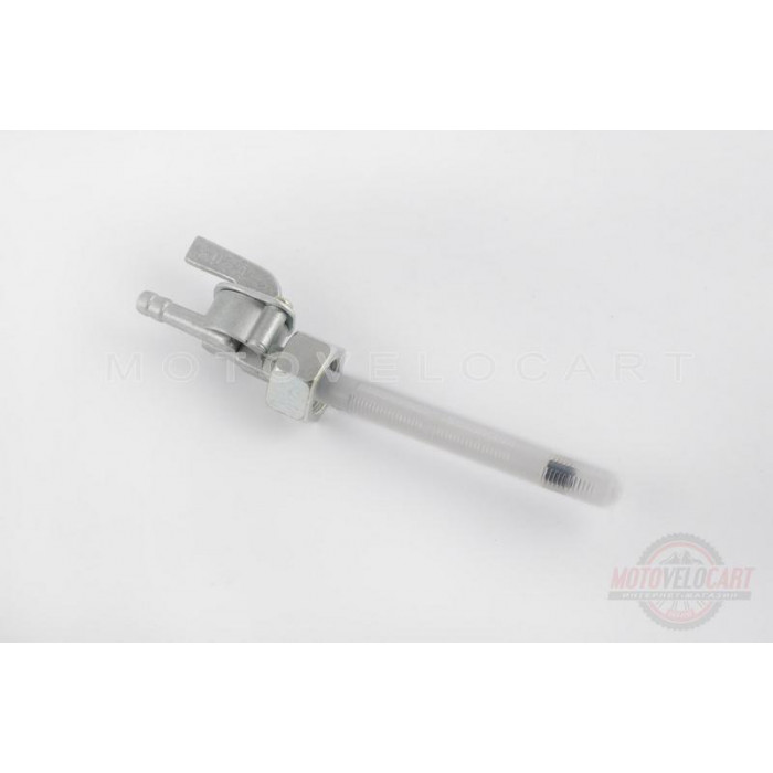 Кран топливный   Alpha   (гайка ?14mm, штуцер 180*)   "JS"