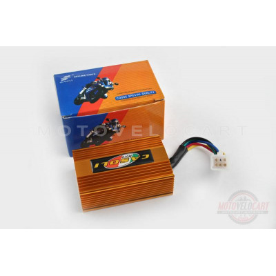 Коммутатор (тюнинг) Honda DIO AF18/27 (золотистый) (CASOLI) "SENDFLY" Коммутатор (тюнинг) Honda DIO AF18/27 (золотистый) (CASOLI) "SENDFLY"