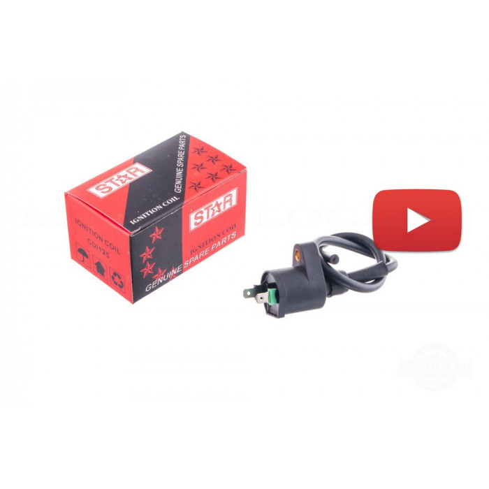 Катушка зажигания   4T GY6 50   NIPP, шт