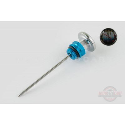 Щуп масла ?19.0mm, L-137mm (+датчик температуры) (синий) "RIDE IT" Щуп масла ?19.0mm, L-137mm (+датчик температуры) (синий) "RIDE IT"