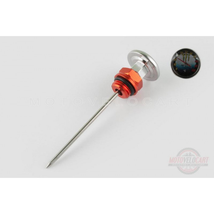 Щуп масла   ?19.0mm, L-137mm   (+датчик температуры)   (оранжевый)   "RIDE IT"