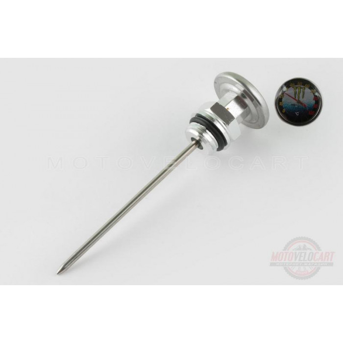 Щуп масла   ?19.0mm, L-137mm   (+датчик температуры)   (серебристый)   "RIDE IT"