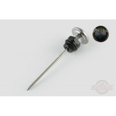 Щуп масла ?19.0mm, L-137mm (+датчик температуры) (черный) "RIDE IT" Щуп масла ?19.0mm, L-137mm (+датчик температуры) (черный) "RIDE IT"
