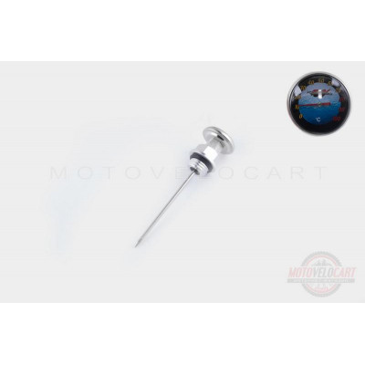 Щуп масла ?19.0mm, L-137mm (+датчик температуры) (серебристый) "KOMATCU" Щуп масла ?19.0mm, L-137mm (+датчик температуры) (серебристый) "KOMATCU"