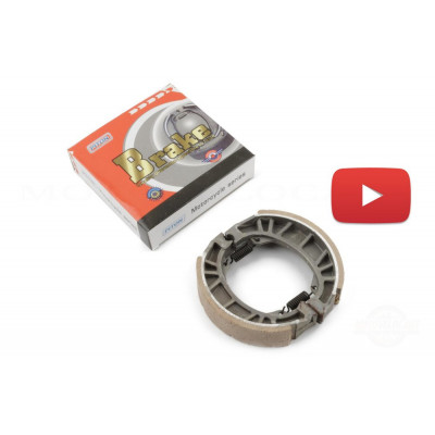 Колодки тормозные (барабан)   4T GY6 50-150   (10/12 колесо)   PITON   (mod.1), пара