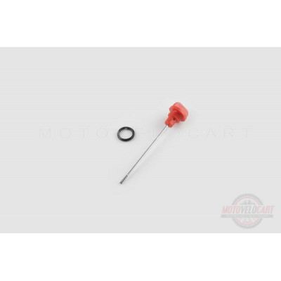 Щуп масла 4T CB/CG 125/150 ?19.0mm, L-125mm (красный) "QHK" Щуп масла 4T CB/CG 125/150 ?19.0mm, L-125mm (красный) "QHK"