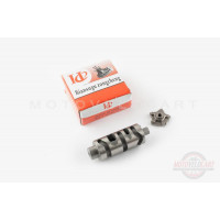 Копирный вал КПП   4T CB125/150   (+звезда)   "IDE"